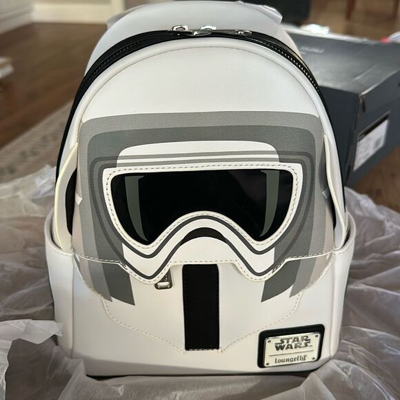 Loungefly Star Wars: Scout Trooper Collection Backpack NEW with tag - Picture 2 of 11